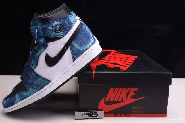 HYPE Air OG 1 Tie-Dye High CD0461-100 Jordan 0822